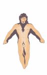  9x9 anthro balls felid genitals hi_res humanoid_penis lion looking_at_viewer male mammal muscular nipples nude pantherine pecs penis pose solo 