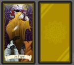  absurd_res card cloud digital_media_(artwork) fortune_telling group hi_res lupelongo male mammal mask pape tarot tarot_card tentacles 