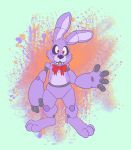  animatronic bonnie_(fnaf) celestial five_nights_at_freddy&#039;s lagomorph leporid machine male mammal rabbit robot video_games 