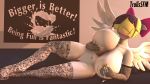  16:9 3d_(artwork) 4k absurd_res anthro big_breasts bodily_fluids breasts digital_media_(artwork) equid equine female genitals hi_res huge_breasts lactating mammal my_little_pony pterippus pussy songbird_serenade_(mlp) trailssfm wings 