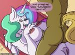  absurd_res anthro big_breasts breasts butt equid female friendship_is_magic hi_res horn male male/female mammal my_little_pony princess_celestia_(mlp) sex sketchybug titfuck winged_unicorn wings 