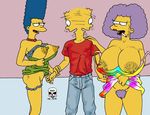  bart_simpson marge_simpson selma_bouvier the_fear the_simpsons 