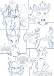  2020 anthro brother brother_and_sister canid canine clothed clothing comic dialogue digital_media_(artwork) english_text father female fox fur hair hi_res male mammal mother parent ratcha rick_(ratcha) rina_(ratcha) sibling sister text 