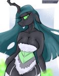  anthro arthropod big_breasts breasts changeling clothing female friendship_is_magic lingerie longtailshort my_little_pony queen_chrysalis_(mlp) 