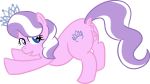  anatomically_correct anatomically_correct_genitalia animal_genitalia animal_pussy cub cutie_mark diamond_tiara_(mlp) equid equine female feral friendship_is_magic genitals hi_res horse mammal my_little_pony poniidesu pony pussy solo young 