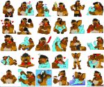  anal anthro balls collar father genitals hyaenid hyena_jack hyenajack jack kissing leash leather ligoni male male/male mammal muscular musk nipples nude oral parent pecs penetration penis rimming sex simple_background solo stickers telegram 