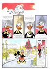  ambulance avian bird castle clothing comic costume detailed_background disney disneyland donald_duck duck group lamp looking_at_viewer male mickey_mouse outside public unknown_artist 