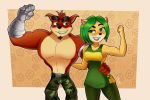  activision ami_bandicoot bandicoot crash_bandicoot_(series) crunch_bandicoot duo hi_res magaska19 mammal marsupial video_games 