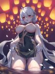  azur_lane breasts nipples sirius_(azur_lane) thighhighs tikeworld 