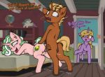  ahegao dialogue dinky_hooves_(mlp) english_text equid eye_roll female friendship_is_magic group hi_res honeydew horn looking_pleasured male male/female mammal marsminer my_little_pony scuffle text unicorn vaginal 