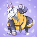  1:1 danji-isthmus hi_res lagomorph leporid mammal obese overweight rabbit solo sumo_pose tagme 