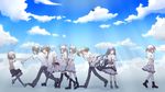  6+girls bad_id bad_pixiv_id cloud day everyone highres kobatt mamiya_hasaki mamiya_takuji minakami_yuki multiple_boys multiple_girls otonashi_ayana sky subarashiki_hibi tachibana_kimika takashima_zakuro wakatsuki_kagami wakatsuki_tsukasa when_you_see_it yuuki_tomosane 