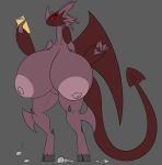  anthro big_breasts breasts corruption demon female hi_res horn huge_breasts invalid_tag king_of_sorrow_(artist) latias legendary_pok&eacute;mon nintendo nipples nude pok&eacute;mon pok&eacute;mon_(species) solo video_games wide_hips wings 