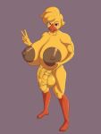  absurd_res areola avian balls big_breasts big_penis bird breasts chica_(fnaf) chicken crisis-omega five_nights_at_freddy&#039;s galliform gallus_(genus) genitals gynomorph hi_res huge_areola huge_breasts humanoid_penis intersex muscle_bird penis phasianid vein veiny_penis video_games 