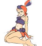  akunim animal_humanoid clothed clothing felid felid_humanoid feline feline_humanoid female hair half-closed_eyes humanoid looking_at_viewer mammal mammal_humanoid narrowed_eyes simple_background smile solo thundercats thundercats_2011 white_background wilykit young 