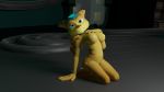 16:9 2020 3d_(artwork) angela_cross blue_eyes breasts digital_media_(artwork) doublestuffed female fur hair hi_res lombax looking_at_viewer mammal nipples nude ponytail ratchet_and_clank solo striped_body striped_fur stripes video_games 