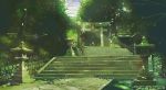  green kamo_nasus. nobody original scenic shrine stairs torii 
