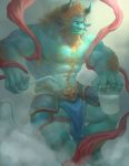  absurd_res barazoku deity glass hi_res male milk monster muscular straw yinhu885 