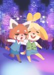  :d :o aggressive_retsuko ailurid animal_crossing anthro barefoot big_ears blush bottomwear brown_body brown_fur buckteeth building canid canine canis city close-up clothed clothing crossover domestic_dog drunk eyelashes eyes_closed female floppy_ears footwear fur hand_on_back hand_on_shoulder hi_res isabelle_(animal_crossing) mammal miss_egghead multicolored_body multicolored_fur night nintendo open_mouth outside pawpads paws pink_tongue public red_body red_fur red_panda retsuko sanrio shih_tzu shirt shoes silhouette skirt smile standing substance_intoxication tan_body tan_fur teeth tongue topwear toy_dog video_games walking white_body white_fur yellow_body yellow_fur 