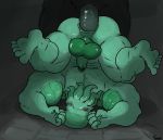  anal balls big_balls cthulhu cthulhu_mythos face_tentacles feet genitals h.p._lovecraft male male/male muscular penis piledriver_position sex tentacles thick_penis thick_thighs unknown_artist 