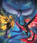  2020 ambiguous_gender avian beak bird butt-berry claws electricity fire galarian_articuno galarian_moltres galarian_zapdos group hi_res legendary_birds legendary_pok&eacute;mon legendary_trio long_beak nintendo pok&eacute;mon pok&eacute;mon_(species) regional_variant signature toe_claws video_games wings 