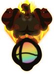  absurd_res alpha_channel anthro balls big_balls big_muscles big_penis bodily_fluids bulge clothing fire flexing genitals glowing glowing_eyes grin hi_res huge_balls huge_muscles huge_penis hyper hyper_balls hyper_biceps hyper_bulge hyper_genitalia hyper_muscles hyper_penis incineroar kokoro-doll looking_at_viewer male muscular nintendo nipples penis pok&eacute;mon pok&eacute;mon_(species) simple_background smile super_smash_bros. sweat transparent_background underwear video_games 
