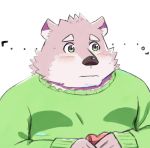  blush fur jambavan male mammal pink_body pink_fur shimo_kawa tokyo_afterschool_summoners ursid video_games 