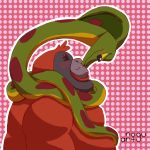  1:1 ape blush cartoon_network cobra coby_(mao_mao) haplorhine hi_res kissing male male/male mammal mao_mao:_heroes_of_pure_heart muscular muscular_male nogu-art orangusnake orangutan primate reptile scalie snake tanner_(mao_mao) 