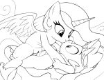  absurd_res cowgirl_position cub dragon equid female feral friendship_is_magic genitals hi_res horn male male/female mammal monochrome my_little_pony on_top penetration penis princess_celestia_(mlp) pussy sex spike_(mlp) tricksta vaginal vaginal_penetration winged_unicorn wings young 