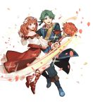  alm_(fire_emblem) celica_(fire_emblem) dress fire_emblem fire_emblem_echoes fire_emblem_heroes heels nintendo tsukkii_(intelligent_systems) 