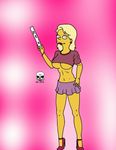  greta_wolfcastle tagme the_fear the_simpsons 
