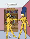  lisa_simpson marge_simpson tagme the_fear the_simpsons 