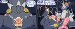  2018 2koma 5_fingers absurd_res accessory accipitrid accipitriform anthro anthro_on_anthro anthro_penetrated anthro_penetrating anthro_penetrating_anthro avian balls beak bird black_beak black_body black_clothing black_eyes black_feathers black_hair black_headwear black_penis blush bodily_fluids butt butt_grab clothing columbid comic cowgirl_position cum cum_everywhere cum_from_ass cum_in_ass cum_in_hair cum_in_mouth cum_inside cum_on_arm cum_on_balls cum_on_beak cum_on_butt cum_on_face cum_on_hand cum_on_hat cum_on_head cum_on_leg cum_on_penis cum_on_shoulders cum_on_stomach cum_on_tongue cum_pool cum_string cumshot dialogue duo ejaculation english_text feathers felino fingers fur genital_fluids genitals grey_body grey_feathers grey_fur hair hair_accessory hairband hand_on_butt headgear headwear hi_res hip_grab humanoid_penis jewelry male male/male male_penetrated male_penetrating male_penetrating_male messy mostly_nude motion_lines necklace on_top onomatopoeia open_mouth orange_body orange_feathers orange_sclera orgasm penetration penis pietro_(felino) pigeon pink_talons ponytail rear_view red_eyes red_penis sex side_view sound_effects speech_bubble striped_balls striped_feathers striped_genitalia stripes sweat talons tan_body tan_feathers text tongue tongue_out uncut 