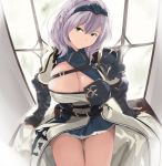  armor cafekun cleavage hololive shirogane_noel 