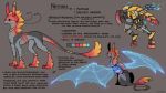  16:9 2020 digital_media_(artwork) dragon english_text feral fur furred_dragon grey_body grey_fur hair hi_res model_sheet neytirix orange_hair solo text wingless_dragon 