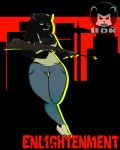  4:5 absurd_res bottomwear canid canine canis clothing comic_concept concept_art enlightenment gun hi_res iideek jeans mammal pants ranged_weapon rifle shirt tank_top topwear weapon wolf yellow_eyes 