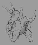 absurd_res butt etrain female generation_5_pokemon hi_res nintendo pokemon pokemon_(species) scolipede solo