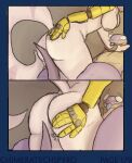 anthro big_breasts big_penis big_tail blush breasts chimeratechspyro collar comic cuffs_(disambiguation) cybernetic_arm cybernetic_limb cybernetics cyborg erection female female_anthro fur genitals hi_res lemurian lombax long_penis machine male male_anthro mammal patreon penis purple_body purple_fur purple_scales purple_stripes questionable_consent ratchet_and_clank reptile rift_apart risk_of_rain risk_of_rain_2 rivet_(ratchet_and_clank) scales scalie size_difference small_but_hung sony_corporation sony_interactive_entertainment stripes tail tapering_penis tongue tongue_out webcomic white_body white_fur