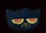 2020 black_background female kodr mae_borowski night_in_the_woods red_eyes simple_background sketch solo whiskers