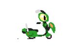 animated arthropod blush emmie(giik) female giik heart_symbol hybrid insect low_res machine mantis moped orgasm robot solo vehicle wheels