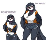  anthro big_breasts blushinf breasts cleavage clothed clothing female helluva_boss octavia_(helluva_boss) pace-maker small_waist solo thick_thighs wide_hips 