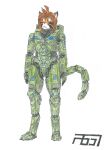 armor clothing crossover felid female flora_(twokinds) frenzy657 green_clothing halo_(series) hi_res humanoid mammal microsoft mjolnir mjolnir_armor_system pantherine science_fiction solo spartan_(halo) tiger twokinds undersuit xbox_game_studios