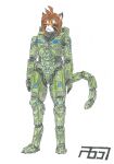  armor clothing crossover felid female flora_(twokinds) frenzy657 green_clothing halo_(series) hi_res humanoid mammal microsoft mjolnir mjolnir_armor_system pantherine science_fiction solo spartan_(halo) tiger twokinds undersuit xbox_game_studios 