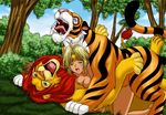  aisha_clanclan aladdin crossover disney outlaw_star rajah simba the_lion_king 