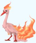  alternate_color bird bird_focus black_eyes claws commentary creature english_commentary fire full_body gen_1_pokemon highres legendary_pokemon madcookiefighter moltres no_humans pokemon pokemon_(creature) shiny_pokemon simple_background white_background 