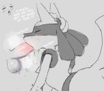  blush bodily_fluids butt celescario fellatio genitals lucario male male/male nintendo oral penile penis pillarbox pok&eacute;mon pok&eacute;mon_(species) saliva sex text video_games 