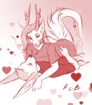  2020 anthro asian_mythology canid canine clothed clothing digital_media_(artwork) dragon east_asian_mythology eastern_dragon feli_art female fennec fox fur furred_dragon hi_res horn mammal mythology smile 