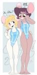  clothing female hi_res maisie_whisk mammal mouse murid murine rodent siden swimwear teens wick_(artist) 