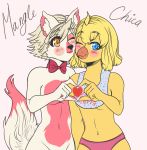  anthro avian bird blue_eyes canid canine duo female five_nights_at_freddy&#039;s five_nights_at_freddy&#039;s_2 fox hi_res holidays machine mammal mangle_(fnaf) moofooroo toy_chica_(fnaf) valentine&#039;s_day video_games 