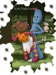  butt cbeebies cum english_text eyes_closed female igglepiggle in_the_night_garden makka_pakka male musical_instrument open_mouth penetration stockings straight surprise text tree trumpet upsy_daisy vaginal vaginal_penetration werfitty 